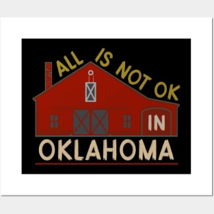 Not OK in Oklahoma X Posters and Art